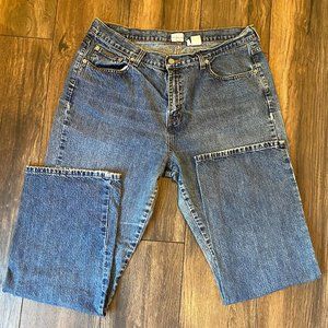❤️Calvin Klein High Rise Straight Leg Mom Jean 16